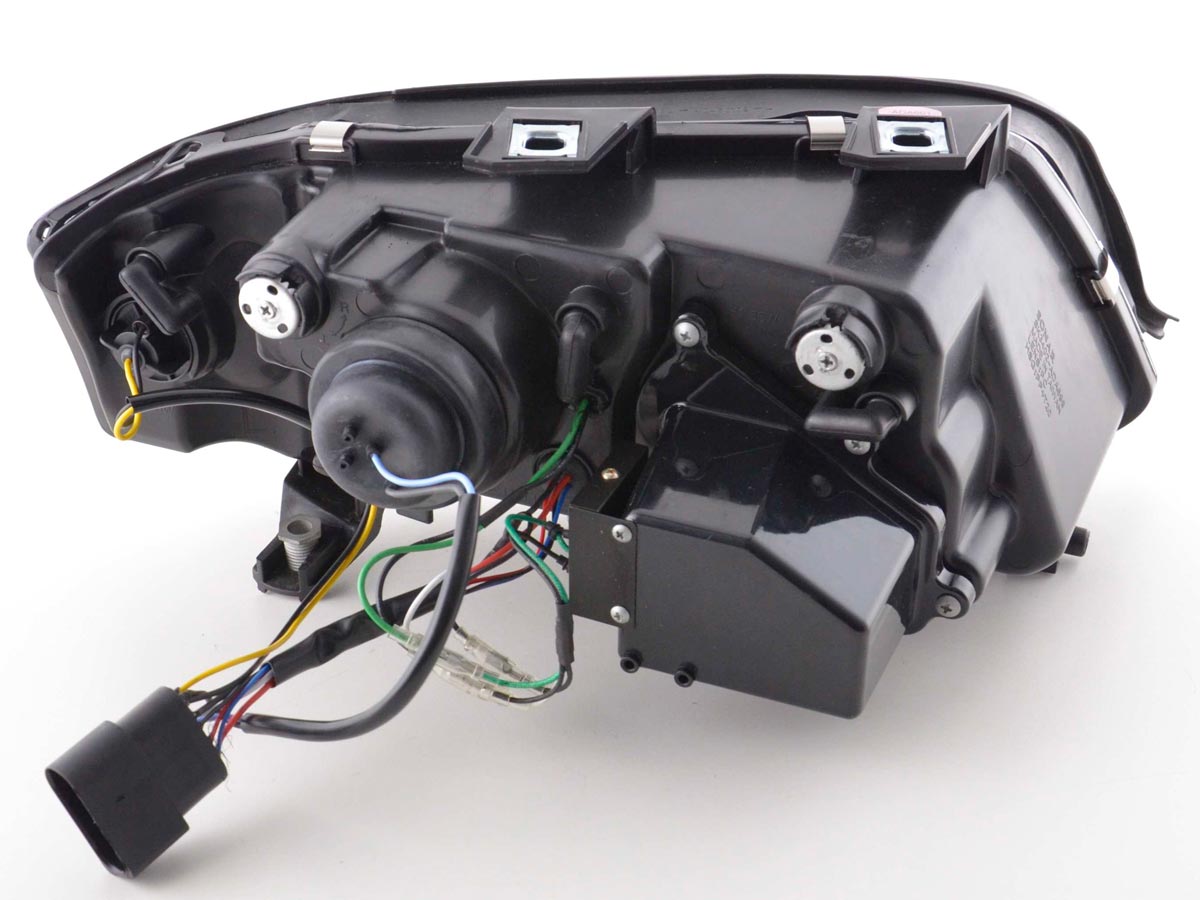 Scheinwerfer Set Daylight LED TFL-Optik Audi A6 Typ 4B 01-04 chrom Scheinwerfer Set Daylight LED TFL-Optik Audi A6 Typ 4B 01-04 chrom